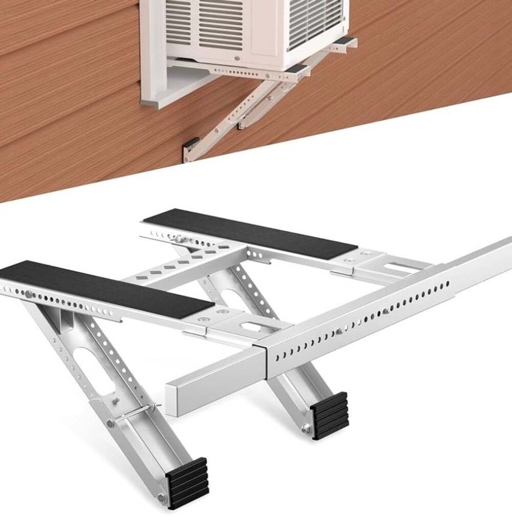 Etokfoks Heavy Duty Adjustable Window AC Support Bracket No Drill